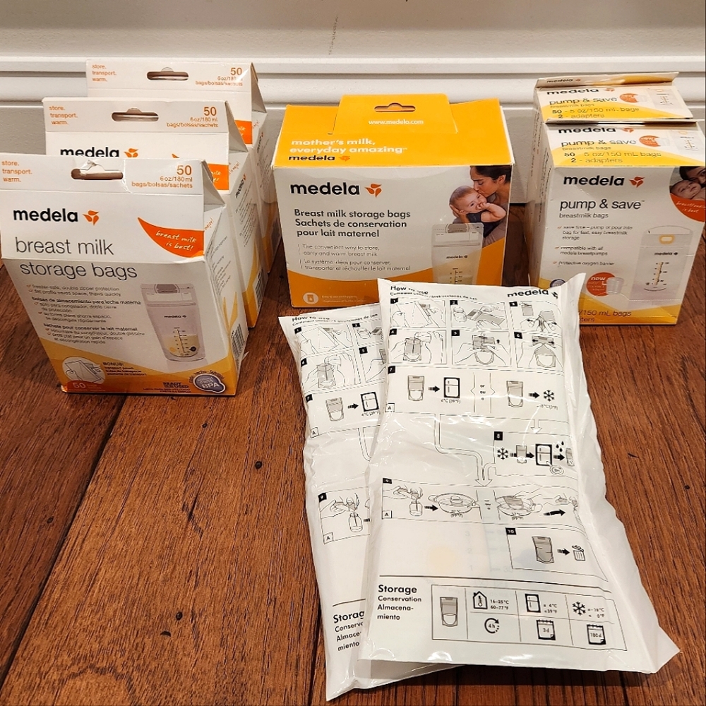 412 Medela Breast Milk Storage Bags